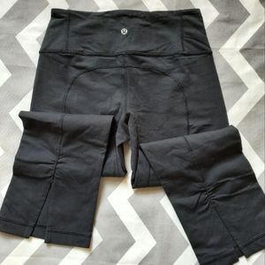 Lululemon Capri leggings pants black 4